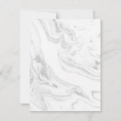 Moderne bedrijfskorting in Marble Kaart (Achterkant)