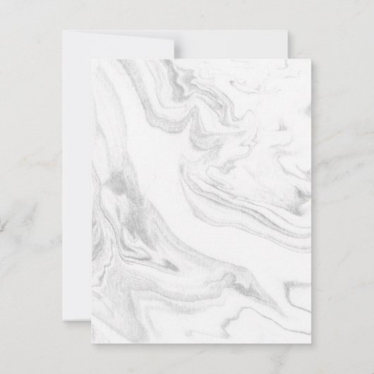 Moderne bedrijfskorting in Marble Kaart (Achterkant)
