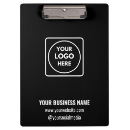 Moderne bedrijfslogo merken pro klembord