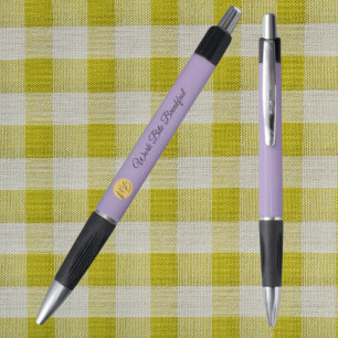 Moderne bedrijfsnaam en Logo Promotional Pen