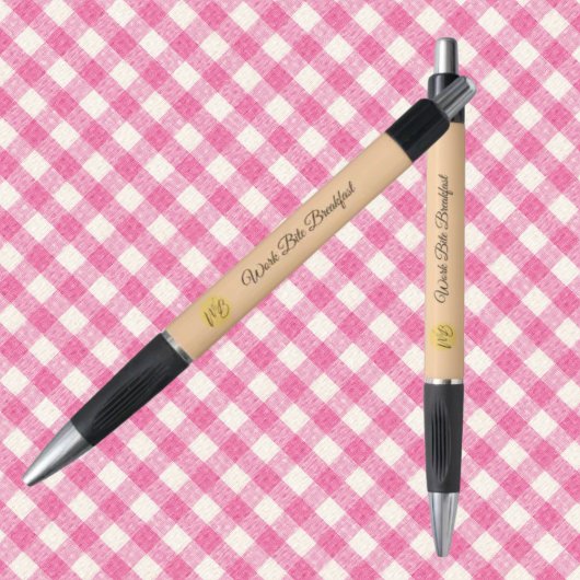 Moderne bedrijfsnaam en Logo Promotional Pen