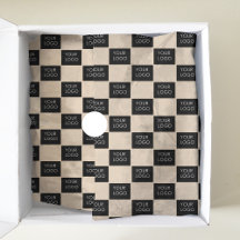 Moderne bedrijfsPromo Verpakkingsbeige Logo van he