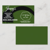 Moderne bedrijfsstructuur voor gelaagde services L Visitekaartje (Voorkant / Achterkant)