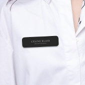 Moderne bedrijven naamplaatje