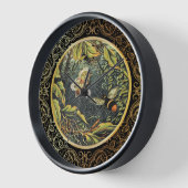 Moderne Bee & Vlinder in Spinnenweb (Hoek)