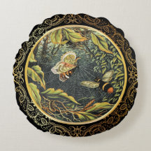 Moderne  Bee & Vlinder in Spinnenweb