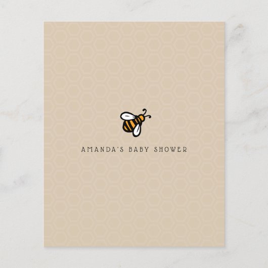 Moderne beenderen voor Baby Advice Card (Achterkant)