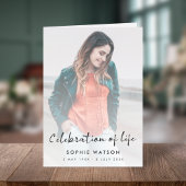 Moderne begrafenis | Fotovolgorde van service volt Programma