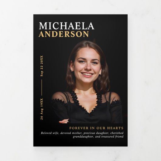 Moderne begrafenis / gedenkteken / viering van het drieluik programma (Cover)