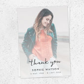 Moderne begrafenis | Herdenking van de levensdenkb Bedankkaart