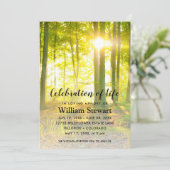 Moderne begrafenis | Viering van de zonsondergang  Kaart (Staand voorkant)