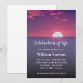 Moderne begrafenis | Viering van de zonsondergang Kaart (Voorkant / Achterkant)