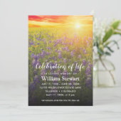 Moderne begrafenis | Viering van het leven in wild Kaart (Staand voorkant)