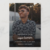 Moderne begrafenis | Viering van het Life-programm Programmakaart (Voorkant)