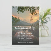 Moderne begrafenis | Viering van het meer van de z Kaart (Staand voorkant)