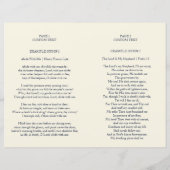 Moderne begrafenisprogramma voor de marine en Crea (Achterkant)