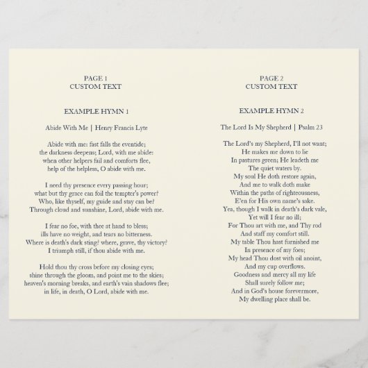 Moderne begrafenisprogramma voor de marine en Crea (Achterkant)