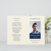 Moderne begrafenisprogramma voor de marine en Crea (Staand voorkant)