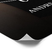 Moderne begrafenisviering van het leven Foto Poster (Hoek)