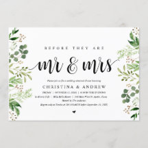 Moderne begroeiing, huwelijksrepetitie diner