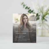 Moderne begroting Foto's - viering van de uitnodig (Staand voorkant)