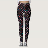 Moderne beiderstaren, juwelen op zwart leggings (Voorkant)