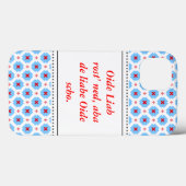Moderne Beierse Grafiek Case-Mate iPhone Case (Achterkant (horizontaal))
