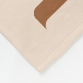 Moderne Beige BFF's 5 Foto's Collage Fleece Deken (Hoek)