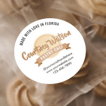 Moderne Beige Desserts Cake Bakkerij Banketbakker