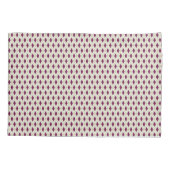Moderne Beige Paarse Geometrische Argyle Patroon Kussensloop (Achterkant)