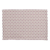 Moderne Beige Paarse Geometrische Argyle Patroon Kussensloop (Voorkant)
