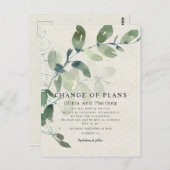 Moderne bekendmaking van de aankondiging van de eu briefkaart (Voorkant / Achterkant)