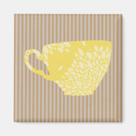 Moderne beker en strips magneet