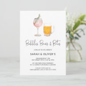 Moderne belletjes en brouwerijen - Uitnodiging tot (Staand voorkant)