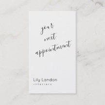 Moderne benoeming in zwart-wit