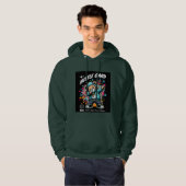 Moderne beren design hoodie (Voorkant volledig)