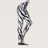 Moderne bergzebraprint-patroonleggingen leggings (Rechts)