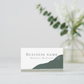 Moderne berlijne afstandsbediening - Afgeleide gra Visitekaartje (Staand voorkant)