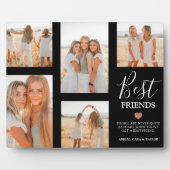 Moderne Best Friends Photo Grid Keepomwille Gift Fotoplaat (Voorkant)