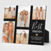 Moderne Best Friends Photo Grid Keepomwille Gift Fotoplaat (Zijkant)