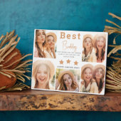 Moderne Best Friends Photo Grid Keepomwille Gift Fotoplaat (Zijkant)