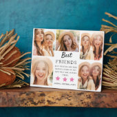 Moderne Best Friends Photo Grid Keepomwille Gift Fotoplaat (Zijkant)