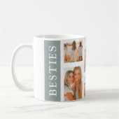 Moderne Best Friends Photo Grid Keepomwille Gift Koffiemok (Links)