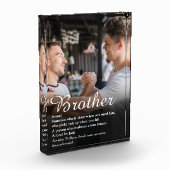 Moderne Beste Broer Ooit Foto Definitie (Links)