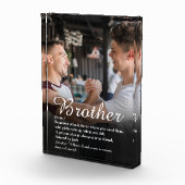 Moderne beste Brother Ever Photo Definition Fotoblokken (Rechts)