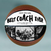 Moderne BESTE COACH EVER Cool Street Style Collage Basketbal