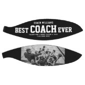 Moderne BESTE COACH EVER Cool Trendy Foto Basketbal (Panelen)