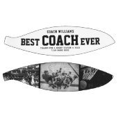 Moderne BESTE COACH EVER Cool Trendy Photo Collage Basketbal (Panelen)