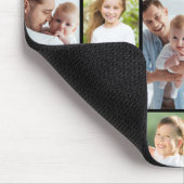 Moderne BESTE DAD OOIT 8 Fotocollage Muismat (Hoek)