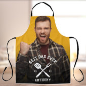 Moderne beste DAD ooit - Kool Naam Foto Mannen Apr Schort